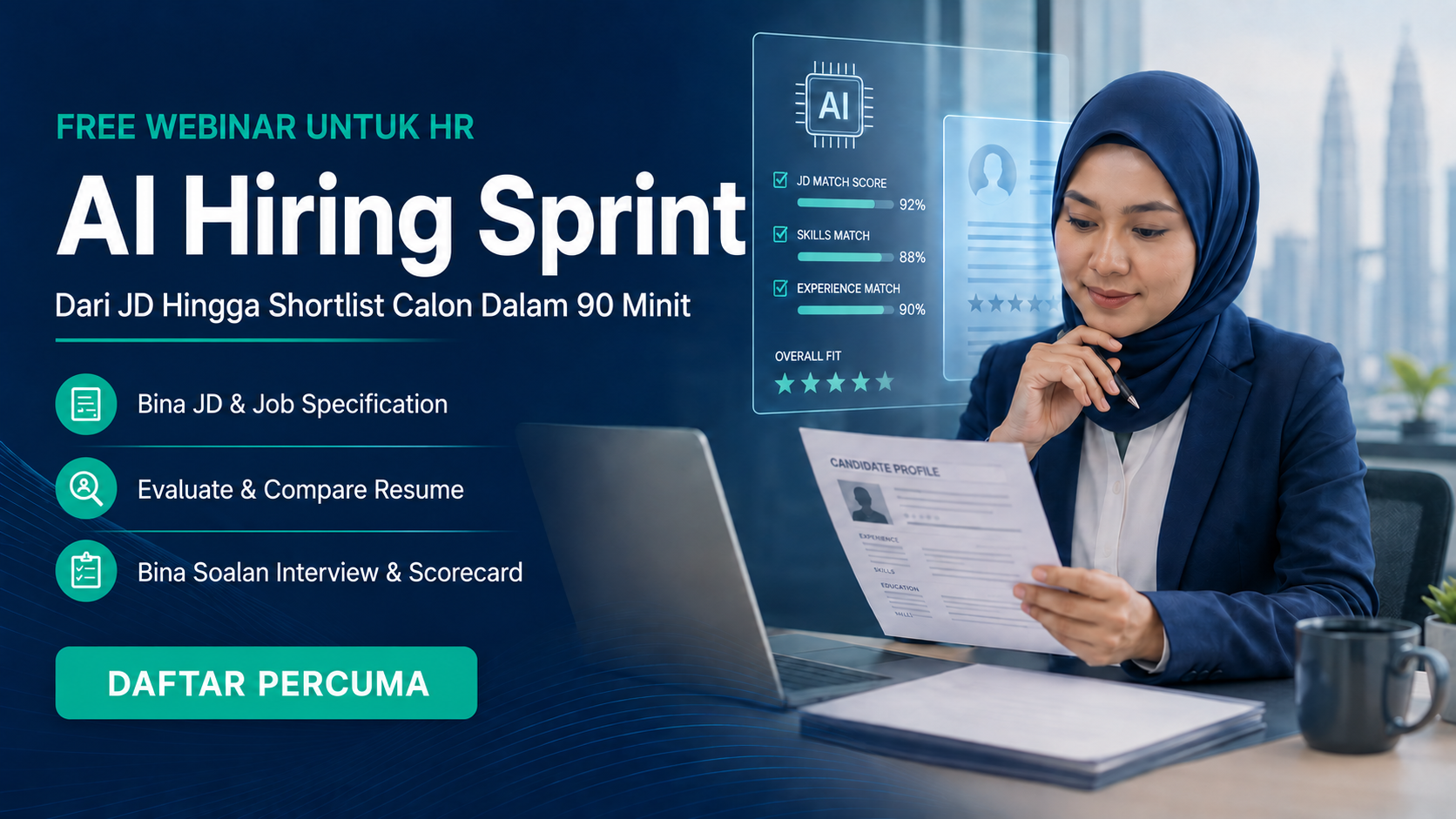 AI Hiring Sprint - Free Webinar Untuk HR